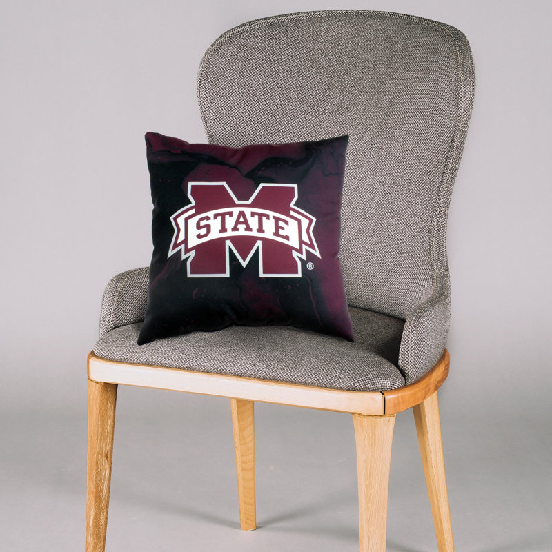 NCAA Throw Pillow, Mississippi State Bulldogs
