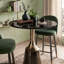 with Iron Base Dining Table-1580769448