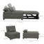 Single 72cm Upholstered Clic Clac Sofa-1388539801