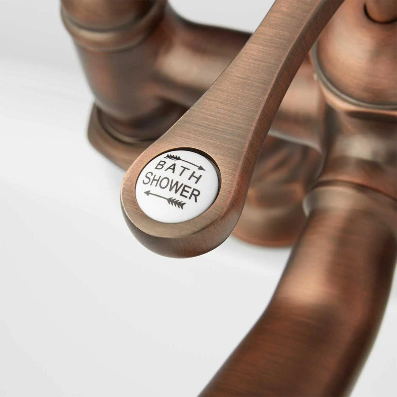 Glenwood Deck Mounted Roman Tub Faucet, Oil Rubbed Bronze