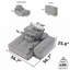 Canapé modulaire surdimensionné Modern-970929131