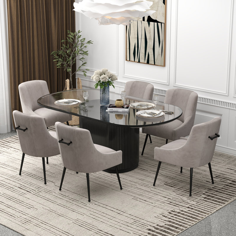 Chaise d'appoint Dinnington, Gris