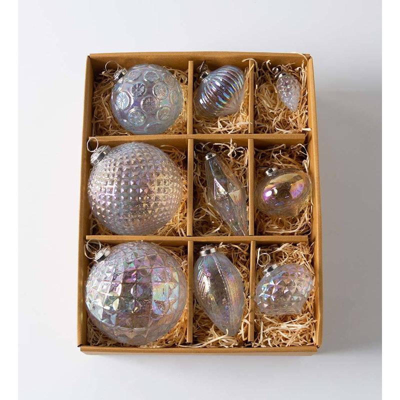 Ensemble de 9 décorations des Fêtes