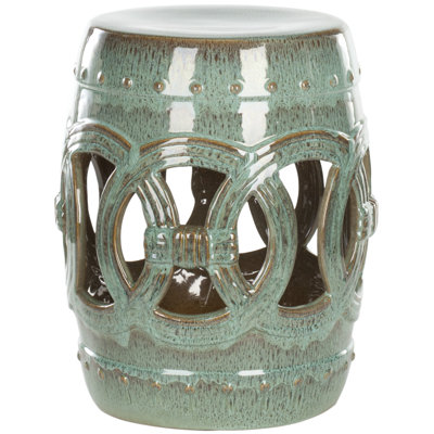 Bartlesville Ceramic Accent Stool