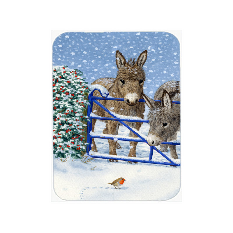 Planche à découper en verre caroline Donkeys