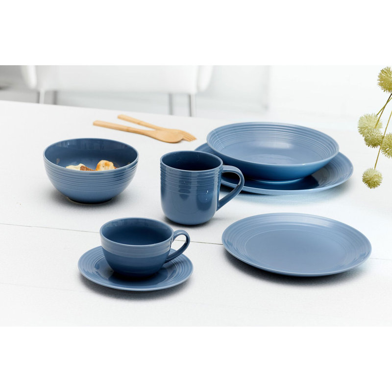 Porcelain Coffee Mug, Blue