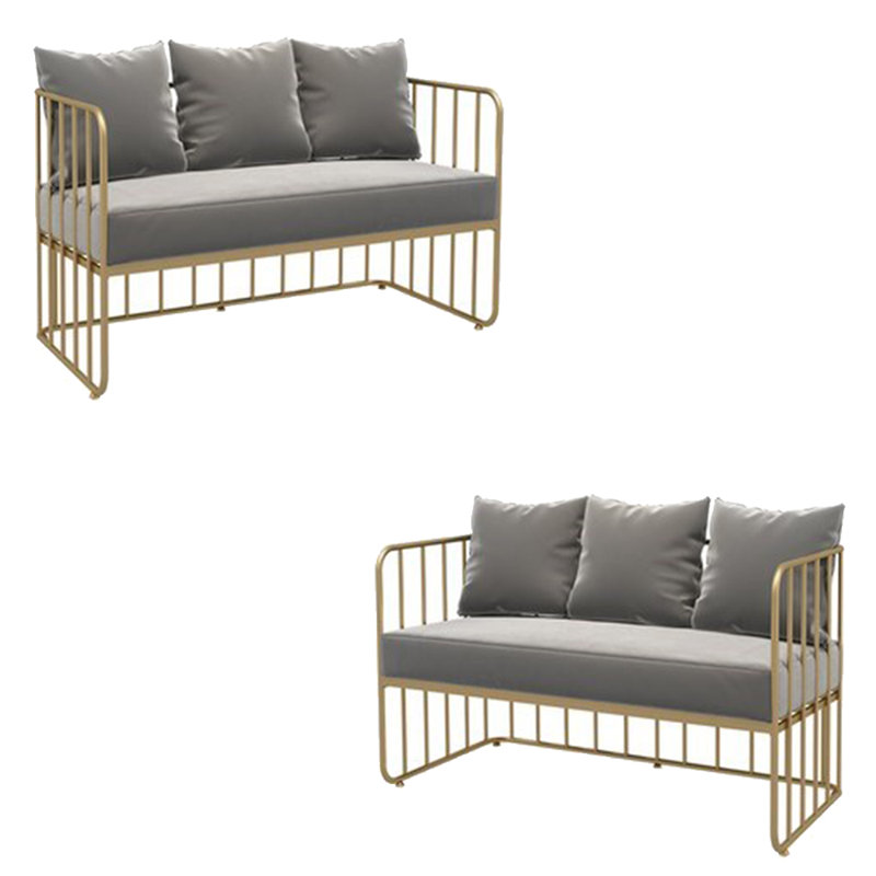 Banc de rangement Nordic Simple, Gris