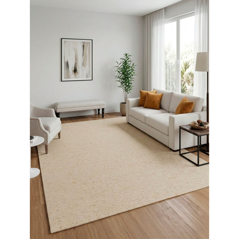 Manali Area Rug in Off White, Rectangle 8' x 10'