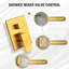 Système de douche complet avec valve brute-112012913