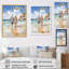 «Beach Photo Loves I», reproduction sur toile-110955556-91434740