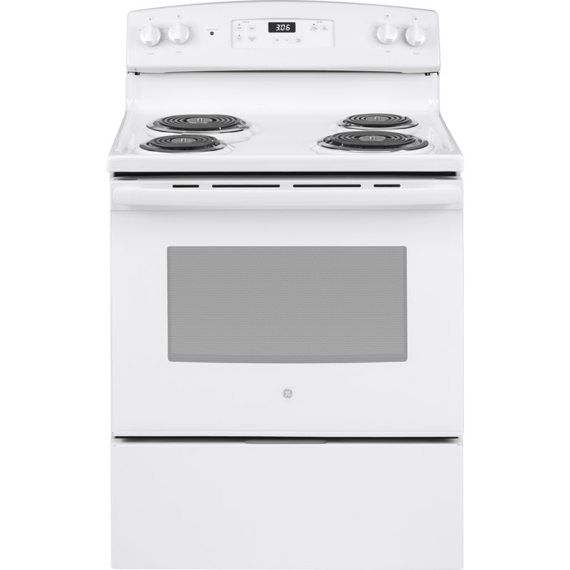 30" 5 cu. ft. Freestanding Electric Range, Stainless Steel