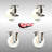 4 Piece Nylon Caster Set
