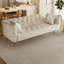 Canapé futon doux et confortable avec revêtement capitonné-615356146