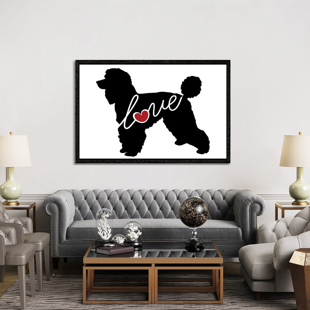 Standard Poodle by Traci Anderson - Gallery-Wrapped Canvas Giclée on Canvas