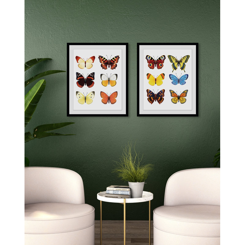 Butterflies - Single Picture Frame Print
