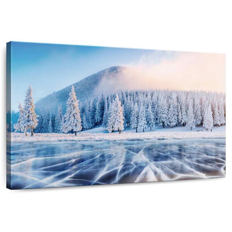 Alvord Carpathian Winter Lake, 8" H x 12" W