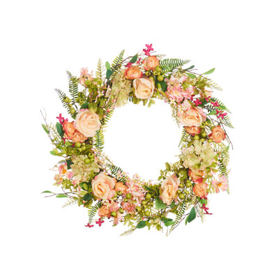 Rose 70 cm Artificial Wreath