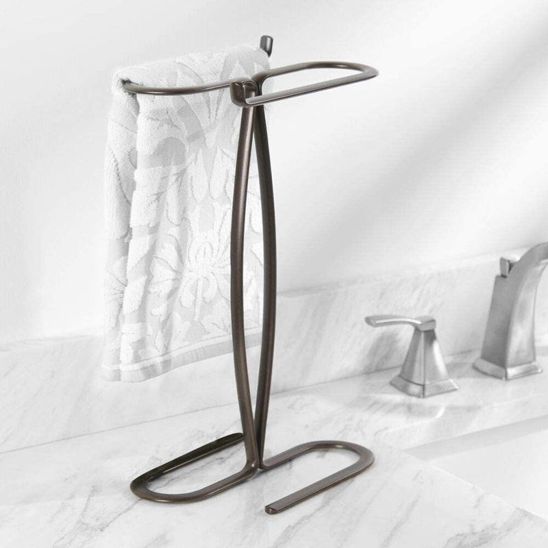Porte-serviettes mural pour salle de bain