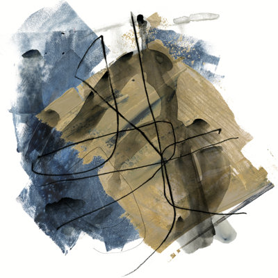 " Blue Crew I " by Jennifer Paxton Parker Painting Print
