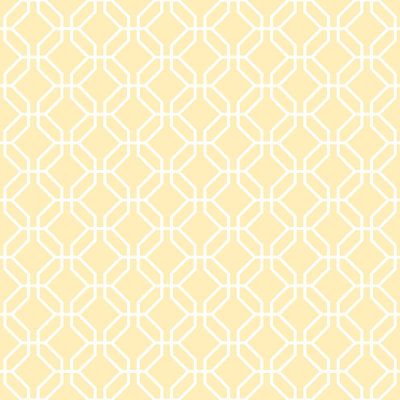 Secret Garden Octogonal Trellis Design 33' L x 21" W Wallpaper Roll