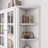 FREESTANDING BOOKCASES WITH TWO TRIANGLE SIDED