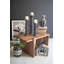 Ryker 19" H Cotton String/Wood Tabletop Pillar