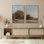 «Autumnal Oak Majesty Rustic Landscape», 2 pièces sur toile