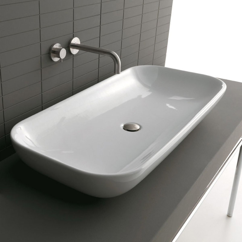 Ciotola 39.4'' L Bathroom Sink