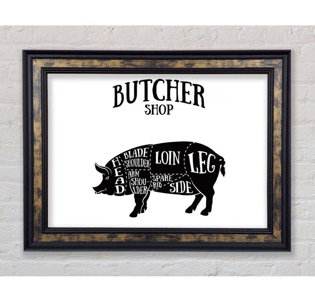 Butchers Selection 12 - Einzelne Bilderrahmen Kunstdrucke