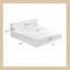 Matelas et structure de lit double tout-en-un - Tissu rafraîchissant et soulagement de la pression-1545978043