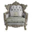 Chaise Miliani en bronze antique / gris