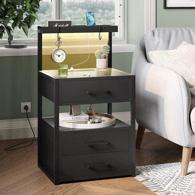 Binita 3 - Drawer Nightstand by Wade Logan