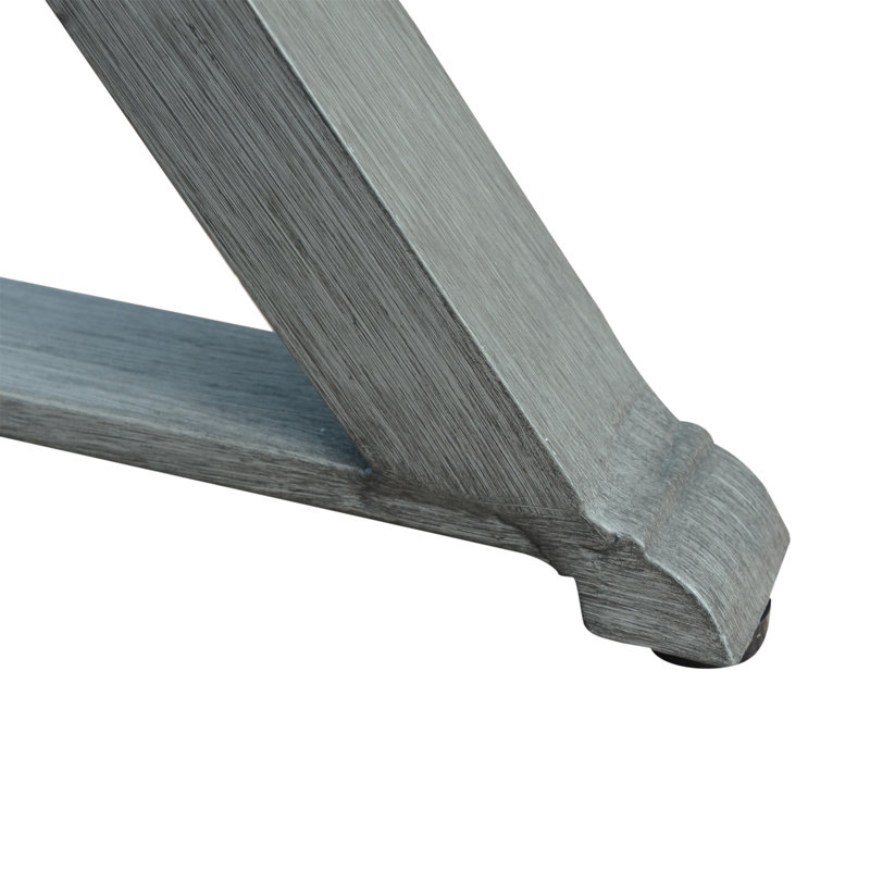 Banc de salle à manger d'extérieur moderne en aluminium