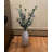 31" Lavender and Green Leaves Spray