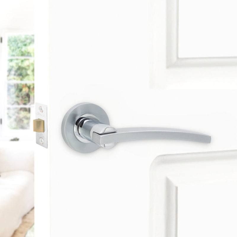 Carol Lever Door Handle Dual Tone