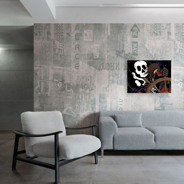 No Frame Print on Wood, 60cm H x 80cm W x 1.8cm D