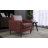 Demaine Faux Leather Armchair-902937781