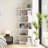 Modern White Corner Bookshelf With Safety Corners-1717207623