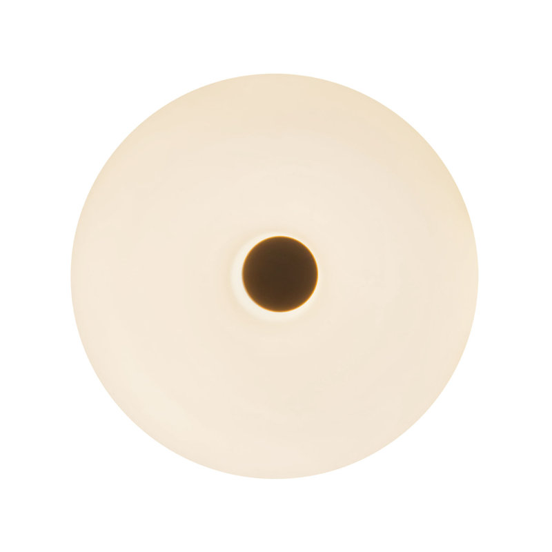 Jada 5-in Gold dimmable LED Wall Sconce, Matte Black