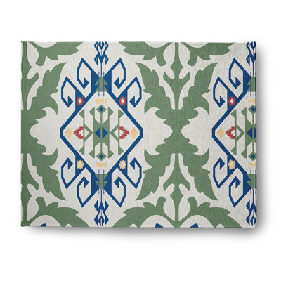 Tapis en chenille Medallion Spring