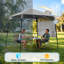 Pavillon escamotable de 8 pi L 8 pi. Auvent en acier D Adventure-93808361