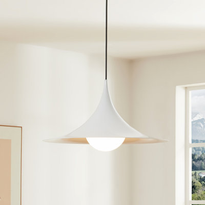 Niurka 17.7" W 1-Light Steel Pendant 