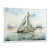Cadre flottant blanc