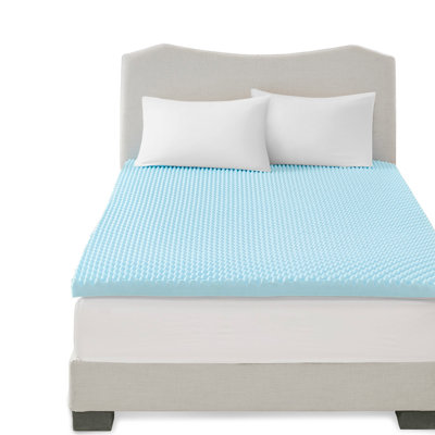 All Season Reversible Hypoallergenic Cooling Mattress Topper