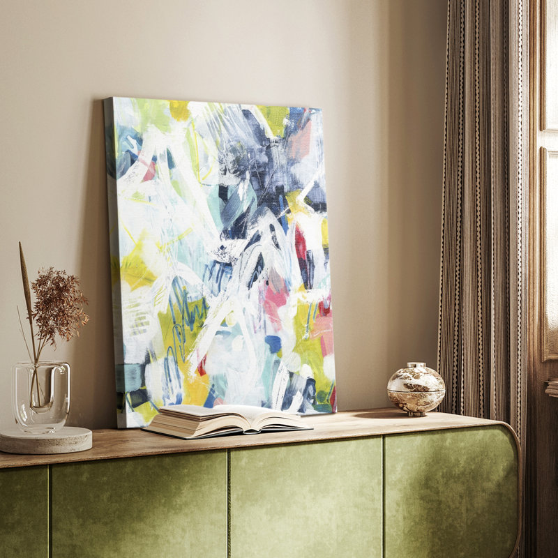 Couche de couleur I - galerie Cavas sur mesure, H 27 po x l 18 po