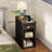 Narrow Side Table, Small End Tables With Flip Top Storage And Outlets For Living Room, Couch, Small Space-636543133-636693141
