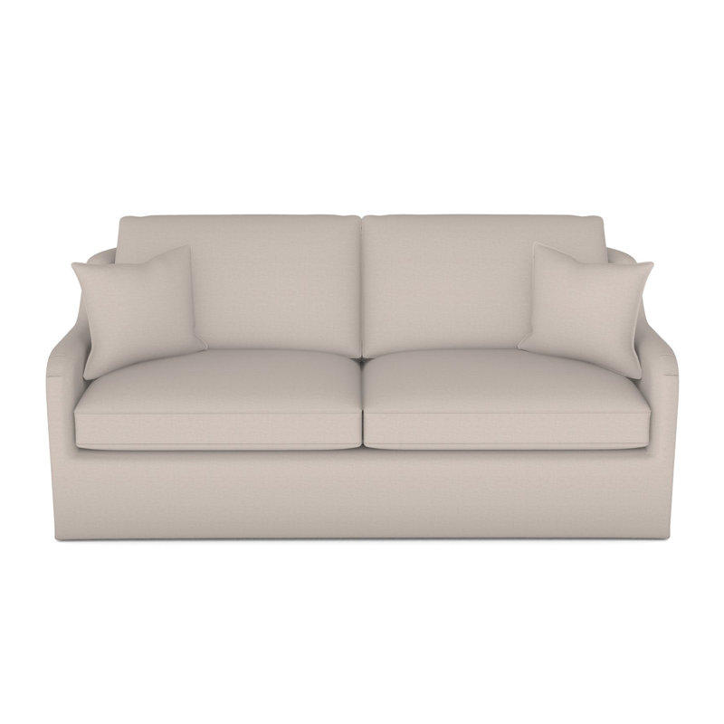 Fisher Base to Floor Mid Sofa, Nadia Steam