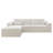 104" Cloud Sectional Couch With L-Shape Chaise,Modern Modular Sofa With Deep Seat, Upholstered Couches For Living Room Bedroom,No Assembly Required-1993178076-1993178078