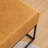 Cattibrie Leather Upholstered Square Ottoman-1863847705