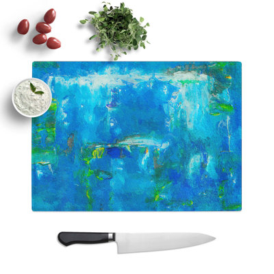 Tempered Glass Art Painting Vol.222 Chopping Board